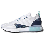 Adidas ZX 2K Boost Žaidimų pakuotė Vyri&scaron;ki sportbačiai White Cloud-White Collegiate-Navy H05148 40⅔