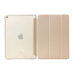 Prabangus plan&scaron;etinio kompiuterio smūgiams atsparus i&scaron;manusis odinis stovo dėklas For IPad 9.7 inch auksas
