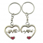 1 poros raktų pakabukas, atitinkantis &scaron;irdies jungtį, nerūdijančio plieno poliruotas brolis sesuo Geriausi draugai susieti raktų pakabukai Draugystės raktų laikikliai Dovanos J