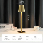 LED stalinė lempa Minimalistinė retro kavinė Atmosferos lempa Stalinė lempa Touch USB įkrovimo juosta Stalinė lempa