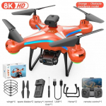 Naujas AE11 MAX Drone 8K HD dvigubas ESC fotoaparatas, optinis srauto lokalizavimas be &scaron;epetėlių, kliūčių i&scaron;vengimo 5G WIFI FPV RC keturkopterio Dron žaislų dovana