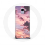 Coque pour Samsung Galaxy A6 2018 Fond de coucher de soleil