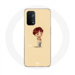 Coque pour Oppo A54 5G BTS TinyTAN Animation Suga