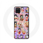 Coque pour Samsung Galaxy A22 4G Demon slayer merry christmas affiche le cadeau de no&euml;l