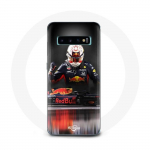 Dėklas, skirtas Samsung Galaxy S10 edge Formula 1 Max Verstappen F1 Driver Red Bull RB15