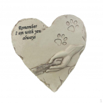 &Scaron;unų atminimo akmuo, &scaron;irdies formos sodo akmenys, galutinis poilsis naminio gyvūno antkapio kapo žymeklis