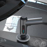 Belaidis automobilio buferio poliravimo va&scaron;kiklis lengvas su 3 poliravimo trinkelėmis, kompakti&scaron;kas