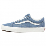 Vans Old Skool Džinsiniai su siūlėmis - Mėlyni Unisex sportbačiai Threaded-Denim-Blue White VN000CR5Y6Z 35