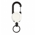 Karabinas, i&scaron;traukiamas raktų pakabukas, i&scaron;traukiamas ženkliukų ritė, daugiafunkcis i&scaron;gyvenimo įrankis, laipiojimo sagtis, raktų pakabuko sagtis, lauko stovyklavimo įranga juoda