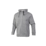 Nike Therma su užtrauktuku treniruočių vilnos striukė su gobtuvu vyri&scaron;ka vir&scaron;utinė apranga pilka CU6232-063 S gray