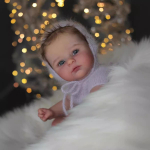 20 colių rankų darbo atgimęs kūdikis lėlė Archie 3D tapyba oda su matomomis venomis lėlės žaislai vaikams dovana žaislas 20Inch Cloth Body Doll