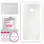 apgo MATTE Protective Skin Sticker for the back compatible with Samsung Galaxy Xcover 4s, Wrap Film, Hydrogel Film, Flexible, Soft TPU with positionin