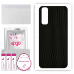 apgo Protective Skin Sticker for the back compatible with Realme 7 RMX2155, Wrap Film, Foil, Vinyl - Pattern Matrix