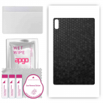 Apgo odos lipdukų plėvelės folijos vinilas, skirtas BACK, suderinamas su Lenovo Tab P11 Pro 2nd Gen, atsparus įbrėžimams, lengvai montuojamas - Black Honeycomb