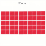 &bdquo;Pasidaryk pats&ldquo; deimantiniai tapybos klijai, molio tapybos va&scaron;kas, skirtas 5D deimantinio dažymo gręžimui, siuvinėjimui (2&times;2 cm) 50pcs