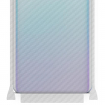 apgo Protective Skin Sticker for the back+sides compatible with Honor Play 4, Full Wrap Film, Foil, Vinyl - Pattern Transparent Carbon