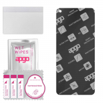 apgo MATTE Hybrid protective glass compatible with Oppo A36, flexible nano glass, great replacement for tempered glass, scratch-resistant, full glue