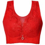 Seksualios Push Up liemenėlės, moteri&scaron;kos didelio dydžio liemenėlės, 34&ndash;52 CDE, plonos, belaidės liemenėlės apatinis trikotažas, siuvinėjimas, gėlėtas apyrankes, moteri&scaron;kas 52/120E juoda