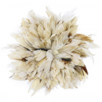 Auk&scaron;tos kokybės natūralios spalvos dažyti plunksnų plaukai &bdquo;pasidaryk pats&ldquo; papuo&scaron;alai, spalvingi gaidžio plunksnos, 1 m