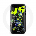 Coque - AGV - Iphone XR - Souple - Noir - Valentino Rossi