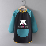 Tapybos prijuostės vaiki&scaron;kų prijuosčių rinkinys su didelėmis ki&scaron;enėmis, vandeniui atsparus ra&scaron;alo suknelė su ilgomis rankovėmis. 63*50*90cm,M