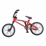 Simuliacinis lydinio pir&scaron;tinis Bmx dviračiai vaikams mažo dydžio žalios spalvos pir&scaron;tinės dviračių žaislai su stabdžių virve Dovana Juokingi Auk&scaron;tos kokybės raudona