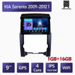 9 colių Android Carplay skirtas KIA Sorento 2009-2012 1 automobilinis radijas Multimedijos vaizdo grotuvas GPS navigacija WIFI 2+32GB