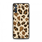 Tiger Leopard Print gėlių telefono dėklas, skirtas Oppo A54 A53 A52 A9 2020 A15 A95 A16 A76 A74 A12 Suraskite X5 Reno7 Reno6 Pro Plus 5G dangtelį Oppo A53