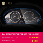 For BMW F30 F31 F34 GT 2013-2018 Car interior carbon fibre Film 5D PET Center console Anti scratch resist film Accessories refit