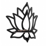 1 vnt. &bdquo;Lotus&ldquo; lentynos, eterinio aliejaus žvakių stovas, akmens plaukiojanti sieninė lentyna, modernus namų dekoravimas, sienų dekoras, dovana