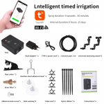 1PC intelektualioji automatinė reptile Fogger jutiklinio ekrano purk&scaron;tuvų valdymo elektroninis drėkintuvas laikmatis Mist Rainforest pur&scaron;kimo sistemos rinkinys EU Plug