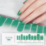 Grožio nagų lako plėvelė 20 pir&scaron;tų nagų dailės lipdukai Nauji svogūnai rožinė gradiento nagų lipdukai Nagų dailės lipdukai