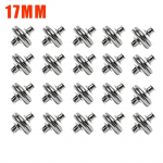 40 porų užuolaidų magnetinio mygtuko be nagų nuimama lango užuolaida uždaryti magnetą sagties reguliavimo užuolaidų segtukų priedai 1.7cm-20pcs