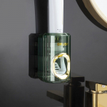 Automatinis dantų pastos dozatorius prie sienos montuojamas vonios kambarys vonios kambario priedai vandeniui atsparus dantų pastos suspaudėjas dantų &scaron;epetėlio laikiklis