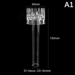 Akrilo alyvos skimeris akvariumo filtras riebalų &scaron;alinimo plėvelė Plūdės įleidimo angos vamzdis Pa&scaron;alinkite alyvos dėmės krep&scaron;elį krevečių žuvų bako filtrui 16m