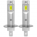 2 vnt. H1 LED automobilinių priekinių žibintų lemputės be ventiliatoriaus H3 rūko žibintai 18000Lm 30W dieninio ap&scaron;vietimo lemputė itin ry&scaron;kūs rūko žibintai 6500K balta 12V H1