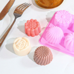 Silikoninė forma &scaron;irdelės formos, fondantiniam tortų dekoravimui, &scaron;okoladui, kepiniams, muilui, ledui, &bdquo;pasidaryk pats&ldquo; įrankis