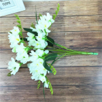 Vestuvių gėlė Dirbtinės gėlės Orchidėjų gėlė be vazono buitinė kompozicija Gėlių menas Orchidėja &Scaron;ilkinė gėlė namų vestuvių dekoravimui
