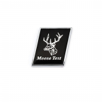 3D Metal R Design AWD Moose Test Logo Emblema Ženklelio lipdukai Automobilių lipdukai, skirti Ocean V40 V60 V90 XC60 XC90 XC40 S60 S90 S80 C30 Style-11