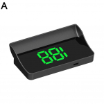 Automobilio HUD projekcinis ekranas GPS universalus skaitmeninis spidometras priekinio stiklo projektorius visiems automobilių elektroniniams prietaisams, maitinamas i&scaron; USB