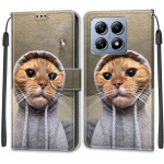 Prabangus dažytas odinis dėklas Piniginės knygos stiliaus apsauginis dangtelis, skirtas Xiaomi 14 14T 13T 11T Pro/Redmi Note14 Note13 Note12 Note11 Note9 Note8 Redmi 13 Redmi 12 4G/Redmi 12 5G