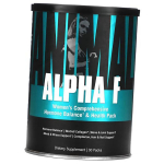 Formulė moterų hormonų pusiausvyrai, Alpha F Moterų Visapusi&scaron;ka Hormonų Pusiausvyra ir Sveikata, Universal Nutrition 30 paketėlių (71086004) 30packs