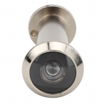 Apsauga nuo vagystės 220 laipsnių apžvalgos kampo saugos durų akutė su galiniu dangteliu, skirta naudoti namuose(Raudona bronza