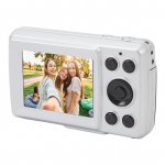 2.4 colio ne&scaron;iojama kamera 16x skaitmeninis priartinimas 1080P 16MP automatinis fokusavimas skaitmeninis fotoaparatas fotografijai ir vaizdo įra&scaron;ams sidabro pilka spalva