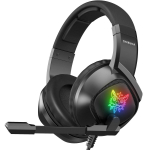 K19 Surround Žaidimų Ausinės Laisvų Rankų Įranga Žaidėjas USB Laidinės Vir&scaron;aus Ausų Ausinės RGB Žaidėjas PS4 PS5 Xbox Series Žaidėjams 21*18.5*10cm