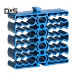 Tinklo kabelio tvarkyklės 24 lizdų didelio na&scaron;umo Ethernet laido organizavimo įrankiai Cat 5 Cat 6 laidų laikiklio valdymo stovas 1pc