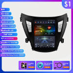 Ossuret Android automobilio radijas GPS Hyundai Elantra Avante I35 2011-2013 m. Multimedia 9,7 colio vertikalus ekranas Carplay Android Auto grotuvas Multimedia vaizdo įra&scaron;as S1 8Core 3G 32G AI