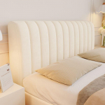 2024 Eleganti&scaron;kas lovos galvūgalio užvalkalas: Mink&scaron;ta, auk&scaron;tos klasės, viską apimanti pagalvėlė rudeniui ir žiemai Headboard Length 120cm | High-Density PP Cotton