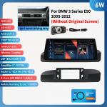 &bdquo;Ossuret&ldquo; 10,25 colio automobilio radijas, skirtas BMW 3 serijos E90(2005&ndash;2012 m)Be originalaus ekrano (Vairavimas tik de&scaron;ine ranka) I&scaron;manusis belaidis Carplay Android Auto 6W 6G 64G