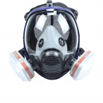 Viso veido respiratorinė kaukė su filtrais, nuo rasojimo, nuo dujų, nuo dulkių respiratorius, dujokaukė dažymui pur&scaron;kiant